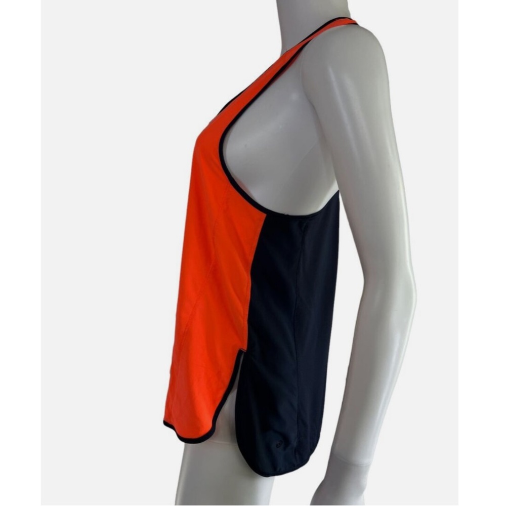 LULULEMON Pump It Up Singlet Mesh Back Racer back tank,‎ Navy & Bright Orange, 6 - Picture 13 of 14